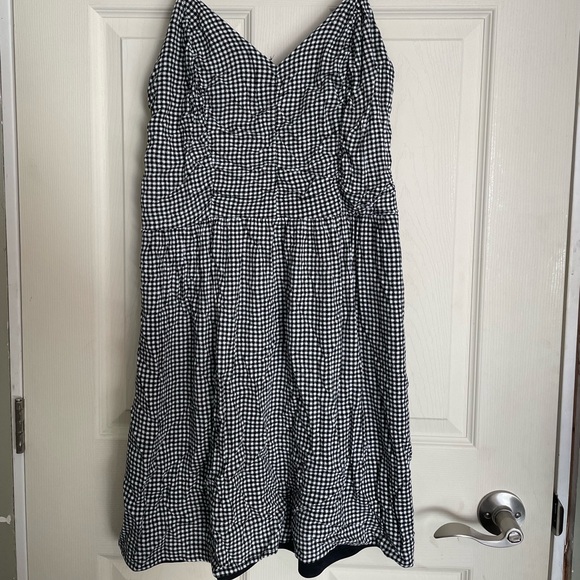 Black & white checkered plaid dress - Picture 1 of 1